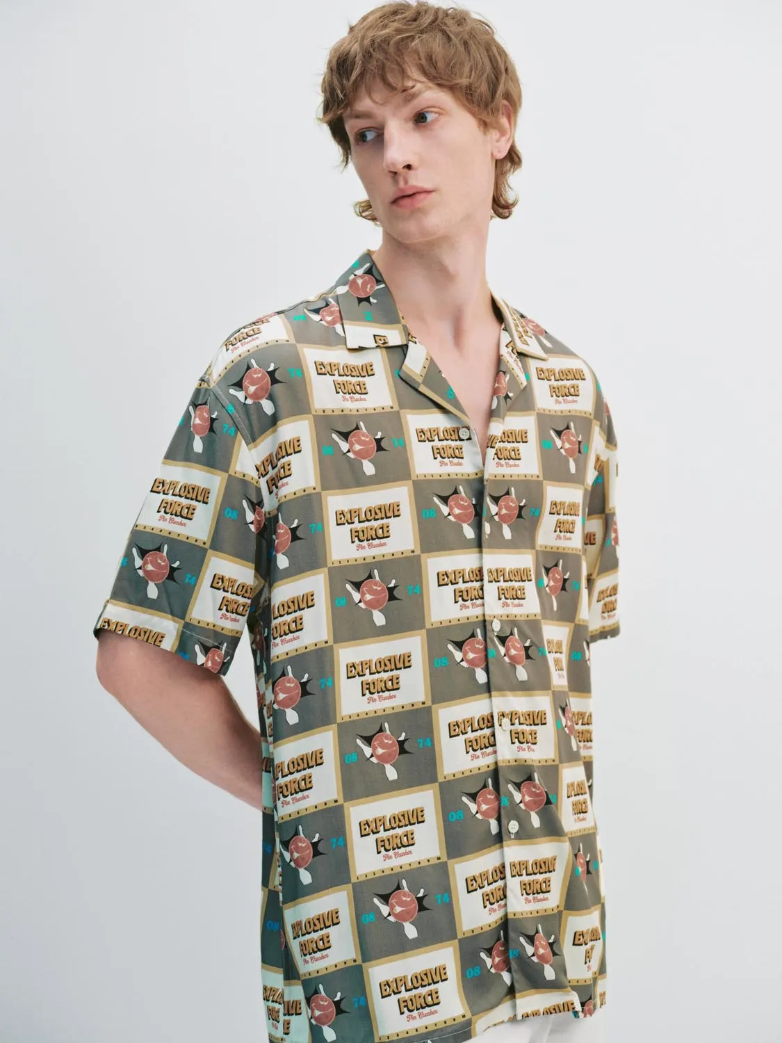 Print Short Sleeve Shirts sold by Urban Revivo product image thumbnail 2