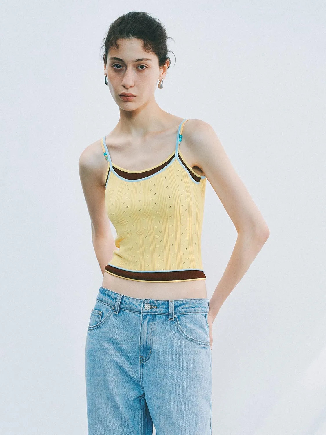 Knitted Cami Tops sold by Urban Revivo