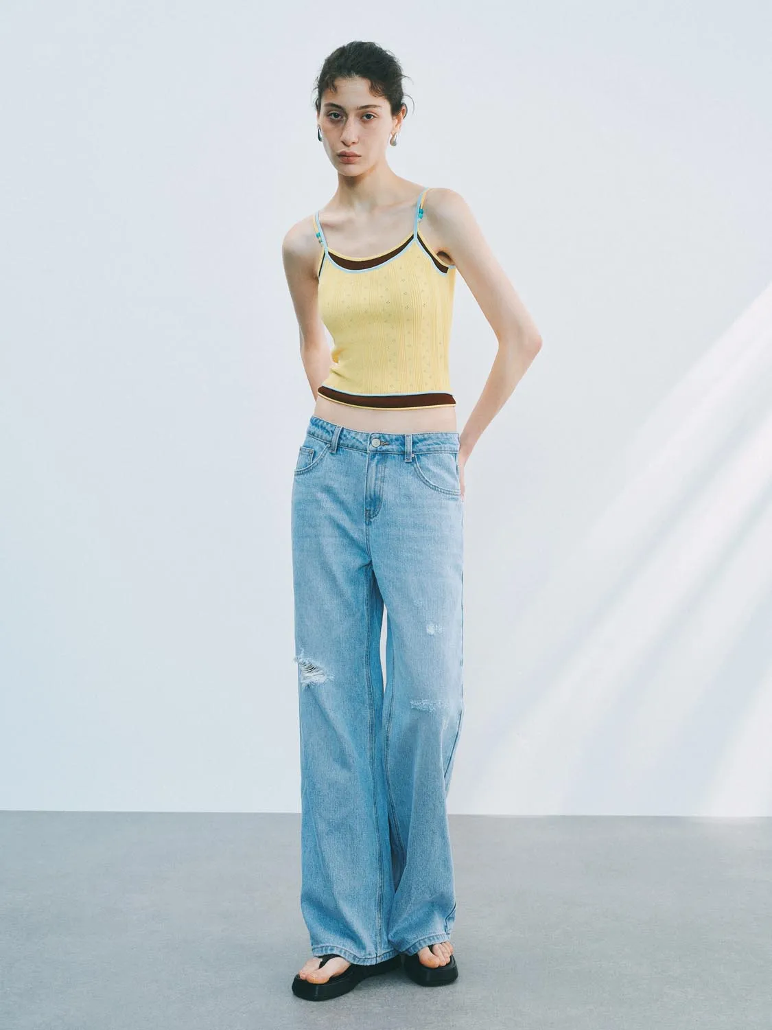 Knitted Cami Tops sold by Urban Revivo product image thumbnail 5