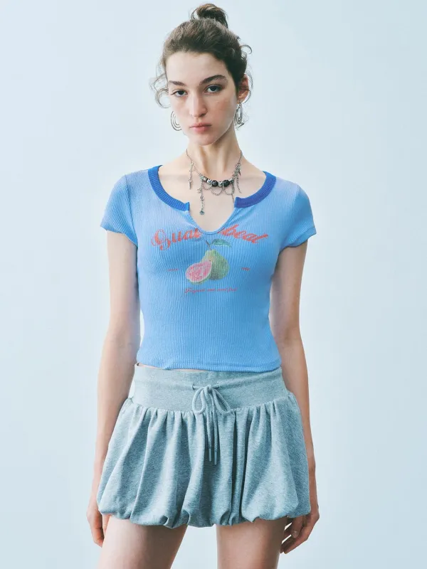 Cropped Printed T-Shirts sold by Urban Revivo