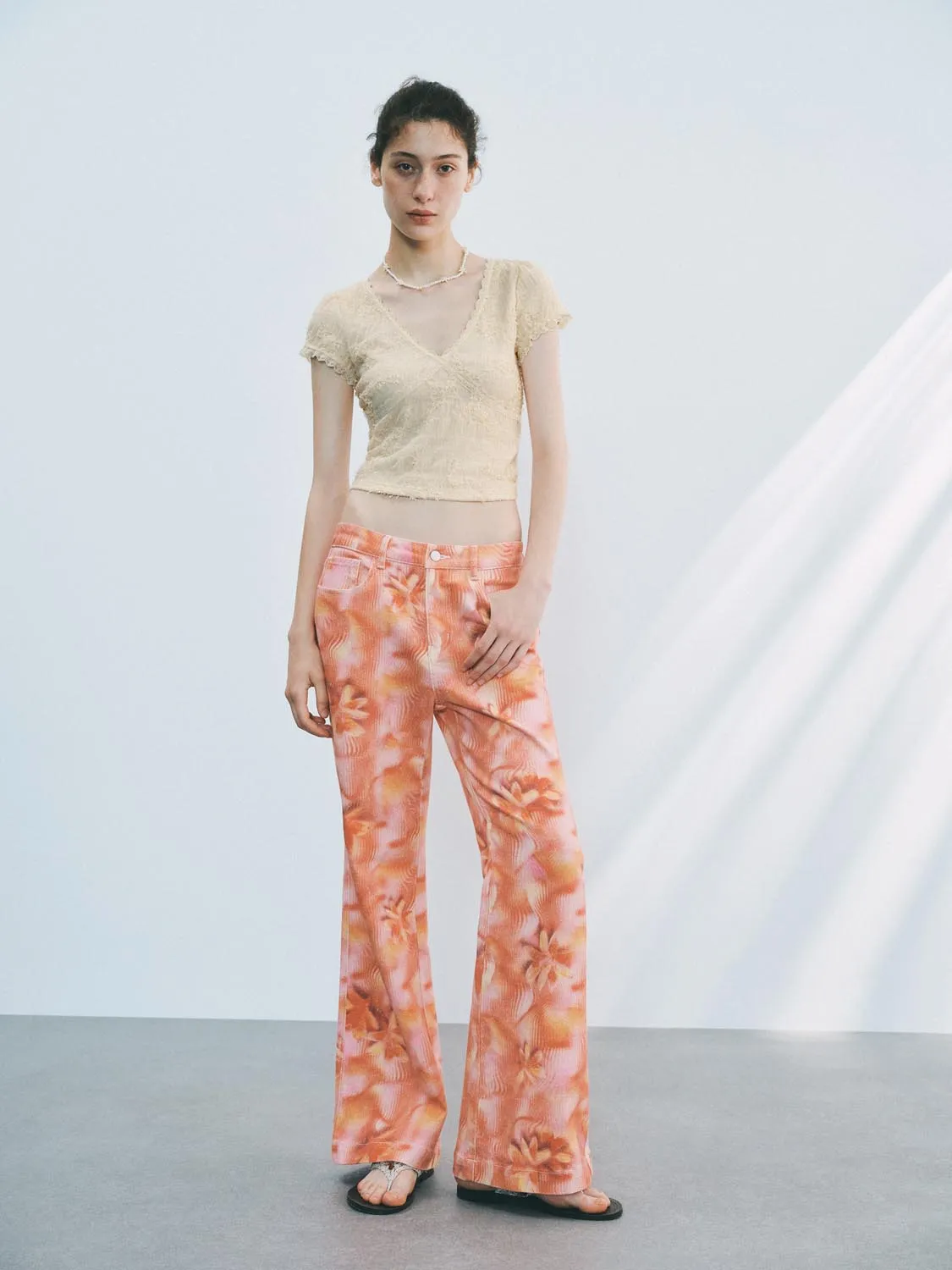 Cropped Lace Blouses sold by Urban Revivo product image thumbnail 3