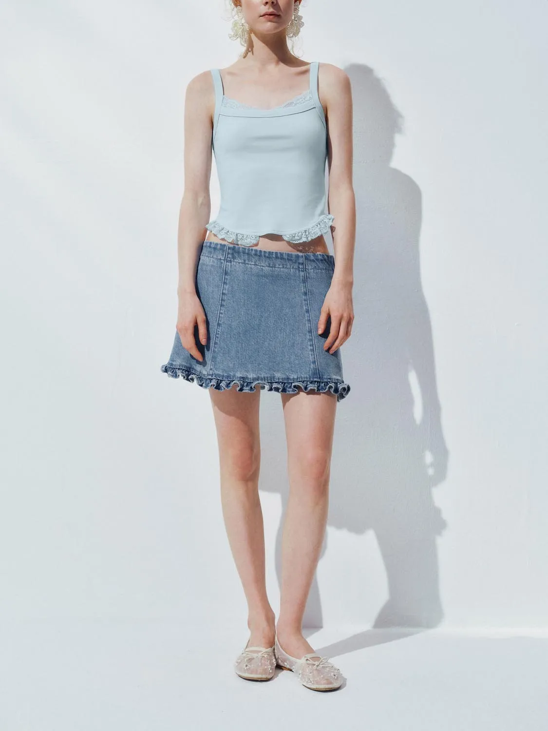 Denim Mini Skirts sold by Urban Revivo product image thumbnail 2