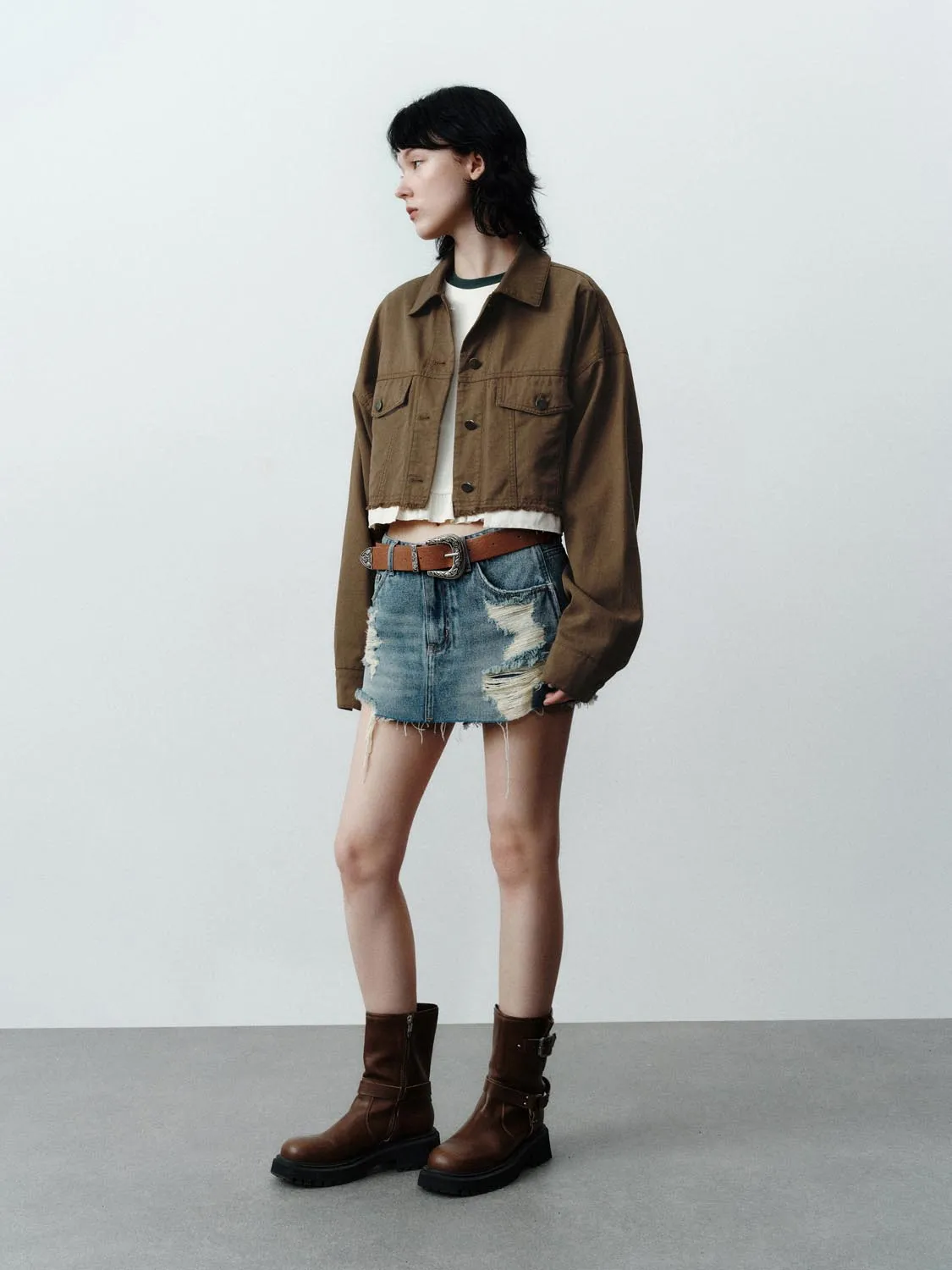 Cropped Jackets sold by Urban Revivo product image thumbnail 5