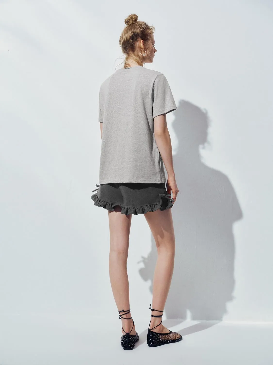 Lettuce Trim Shorts sold by Urban Revivo product image thumbnail 4