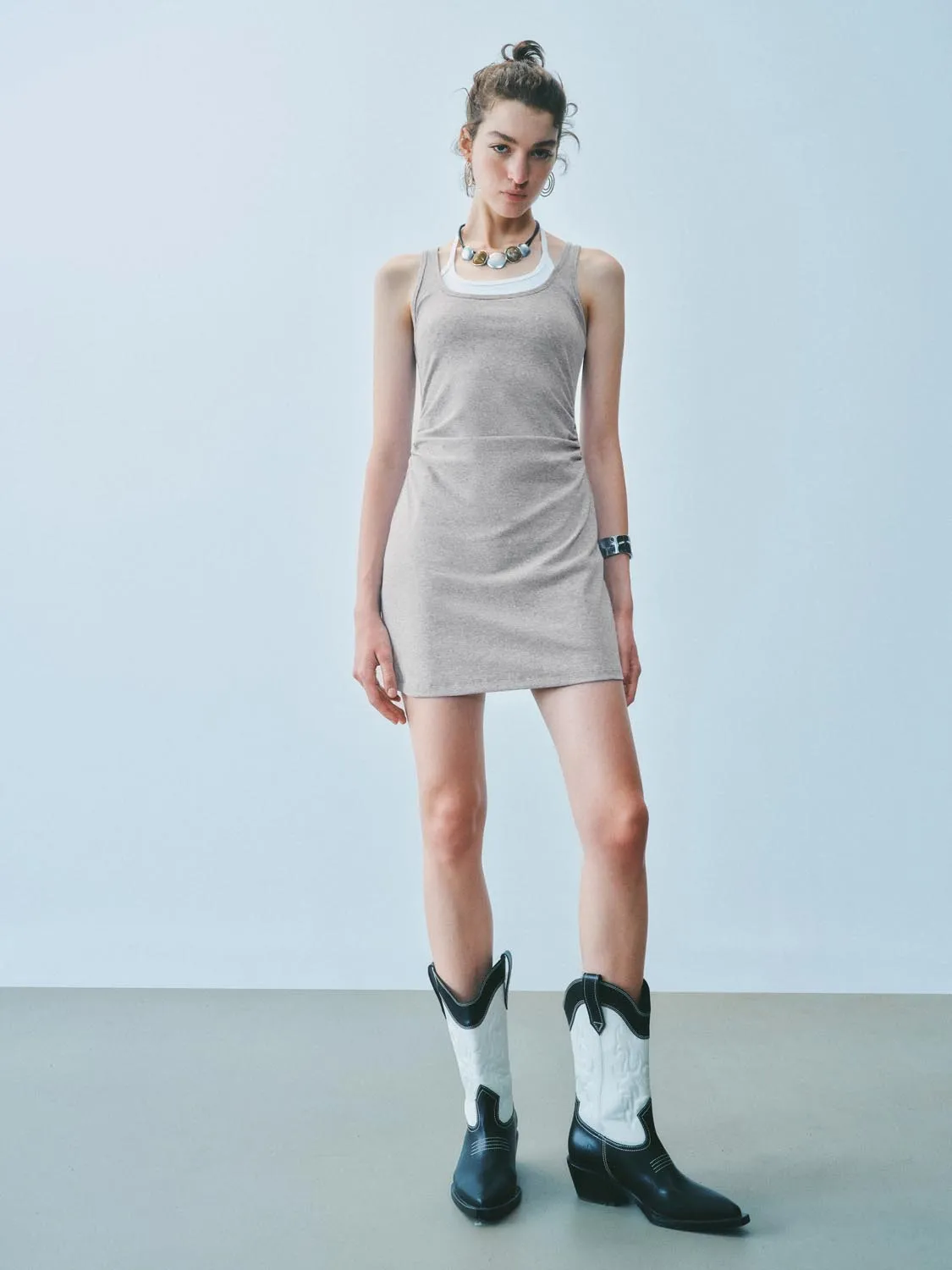 Skinny-Fit Mini Dresses sold by Urban Revivo product image thumbnail 4