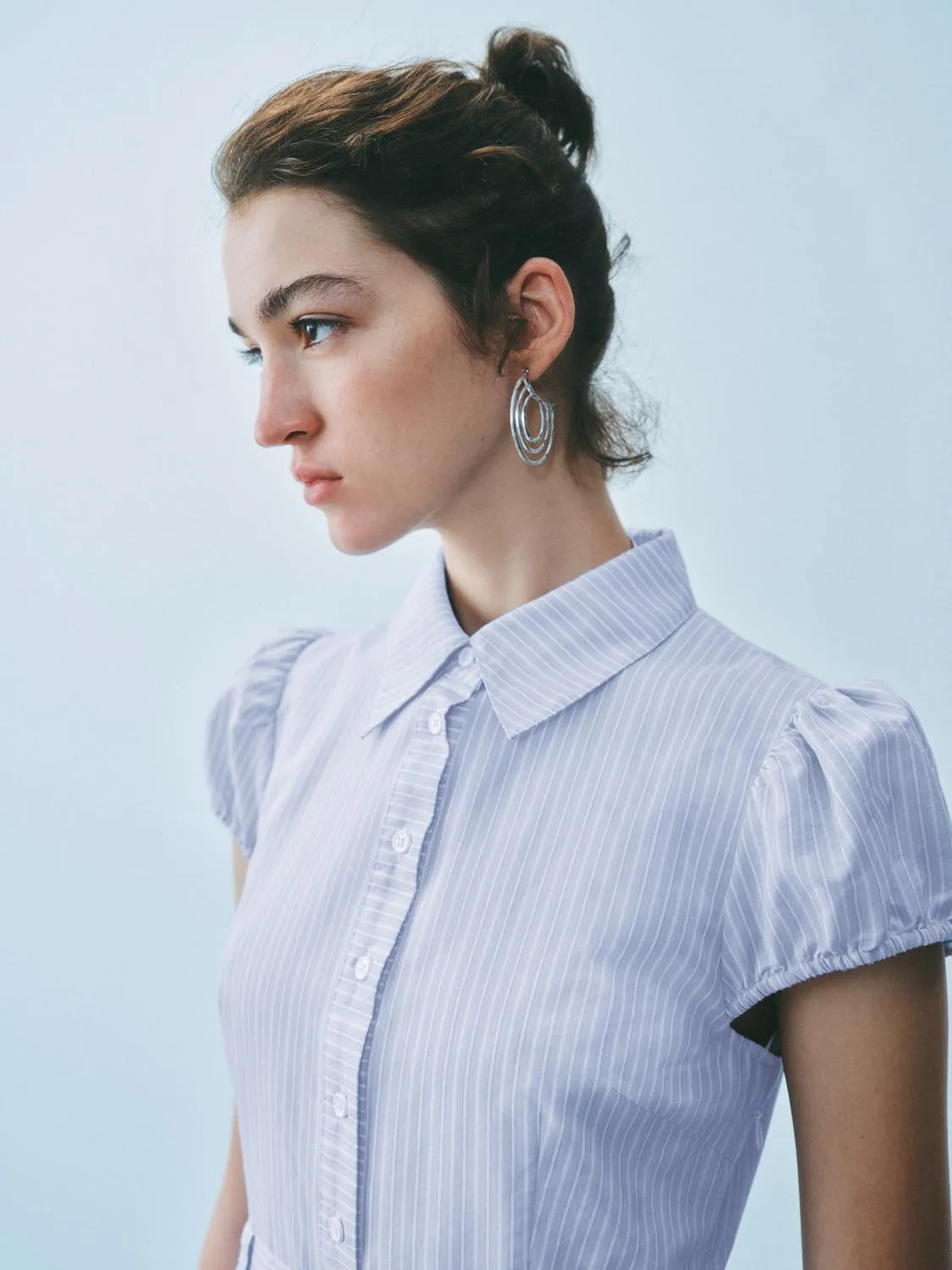 Puff Sleeve Mini Dresses sold by Urban Revivo product image thumbnail 3