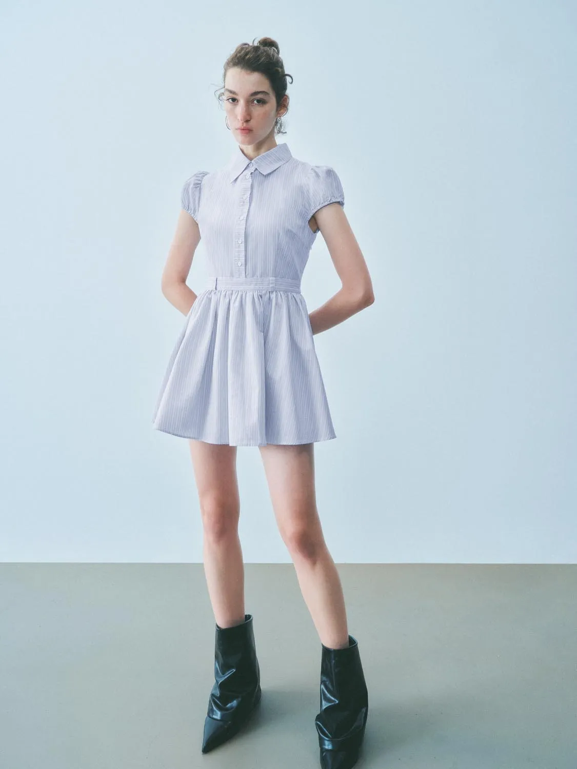 Puff Sleeve Mini Dresses sold by Urban Revivo product image thumbnail 5