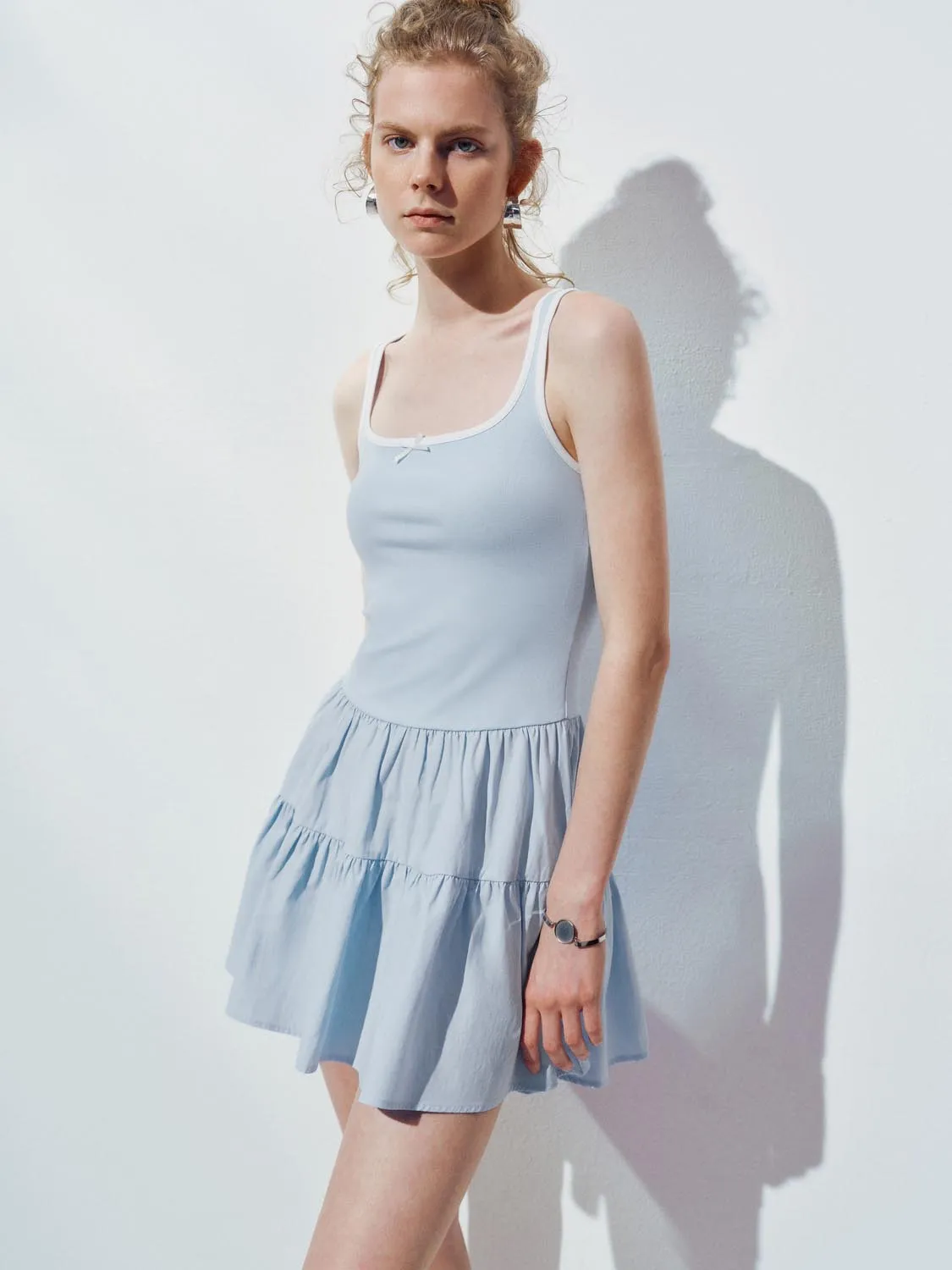 Sleeveless Ruffle A-Line Dresses sold by Urban Revivo product image thumbnail 2