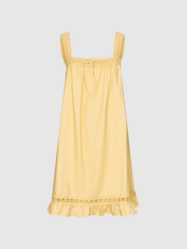 Wide Strap Loose Mini Dresses sold by Urban Revivo