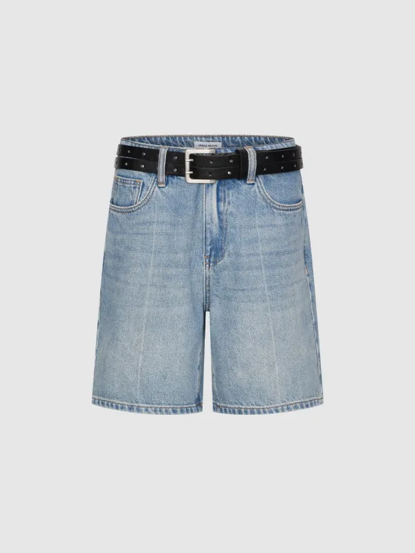 Vogue Denim Shorts sold by Urban Revivo