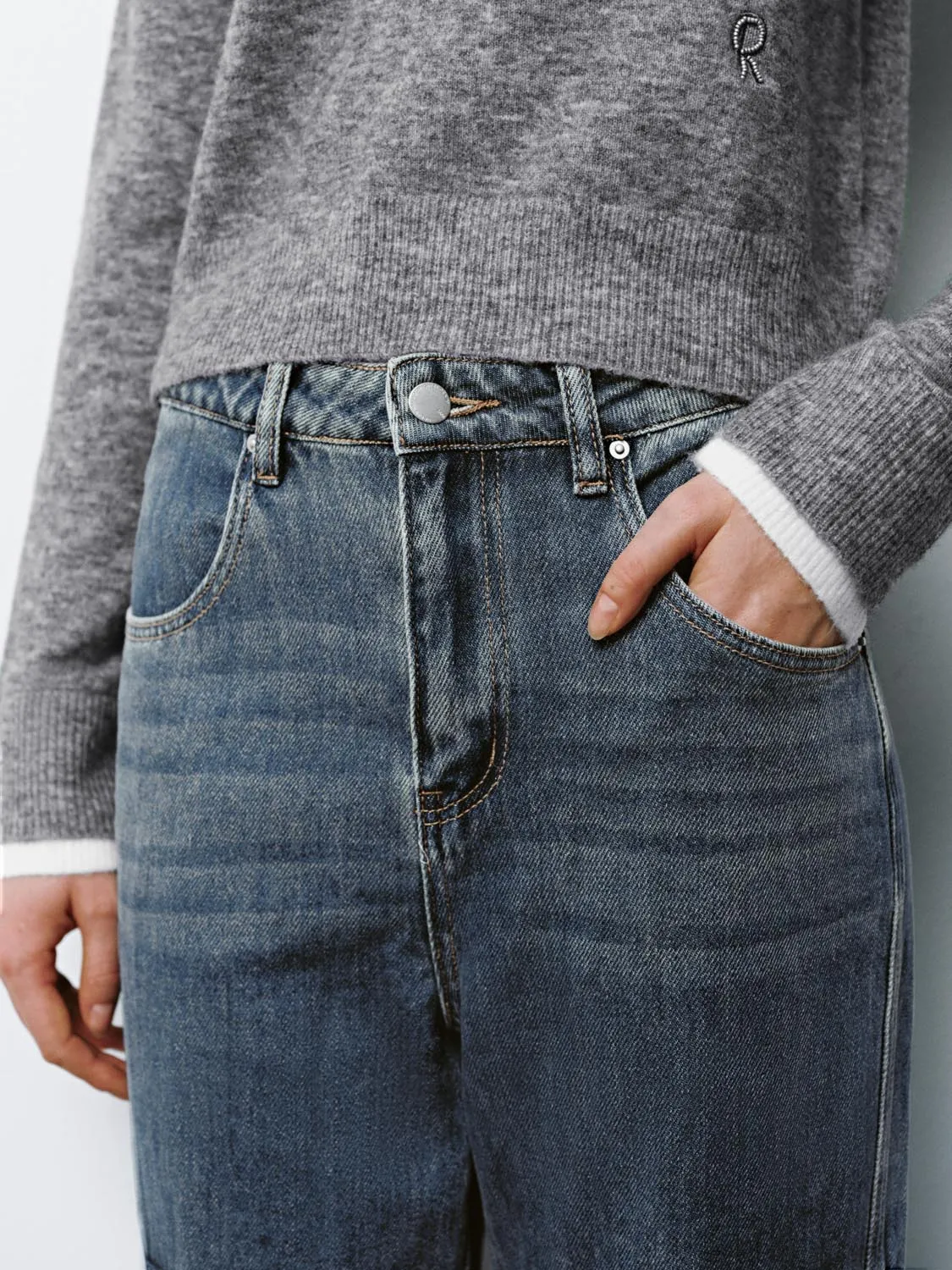 Denim Jeans sold by Urban Revivo product image thumbnail 4