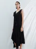 Irregular Hem A-Line Dresses sold by Urban Revivo