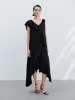 Irregular Hem A-Line Dresses sold by Urban Revivo
