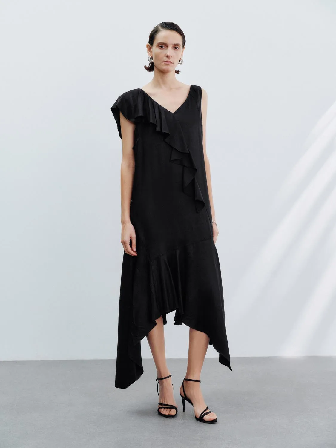 Irregular Hem A-Line Dresses sold by Urban Revivo product image thumbnail 5
