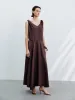 V-Neck Sleeveless A-Line Maxi Dresses sold by Urban Revivo