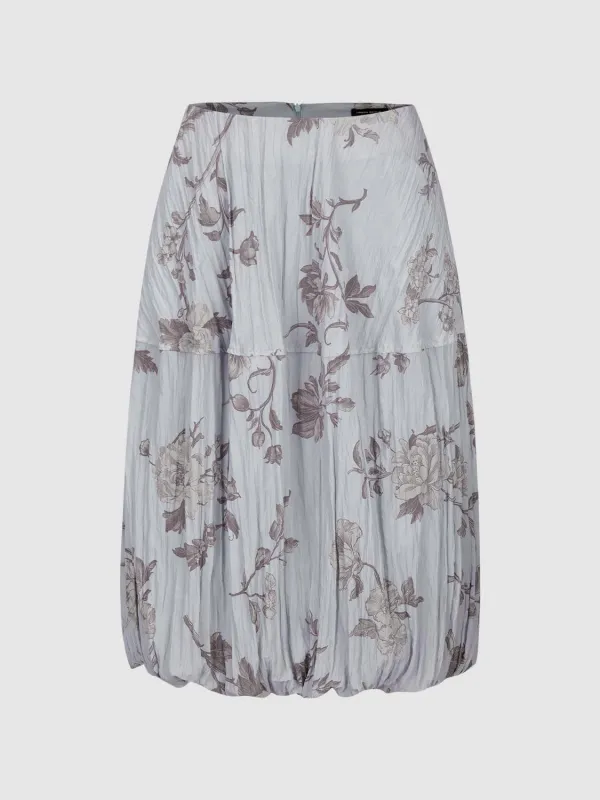 Floral Balloon Skirts sold by Urban Revivo