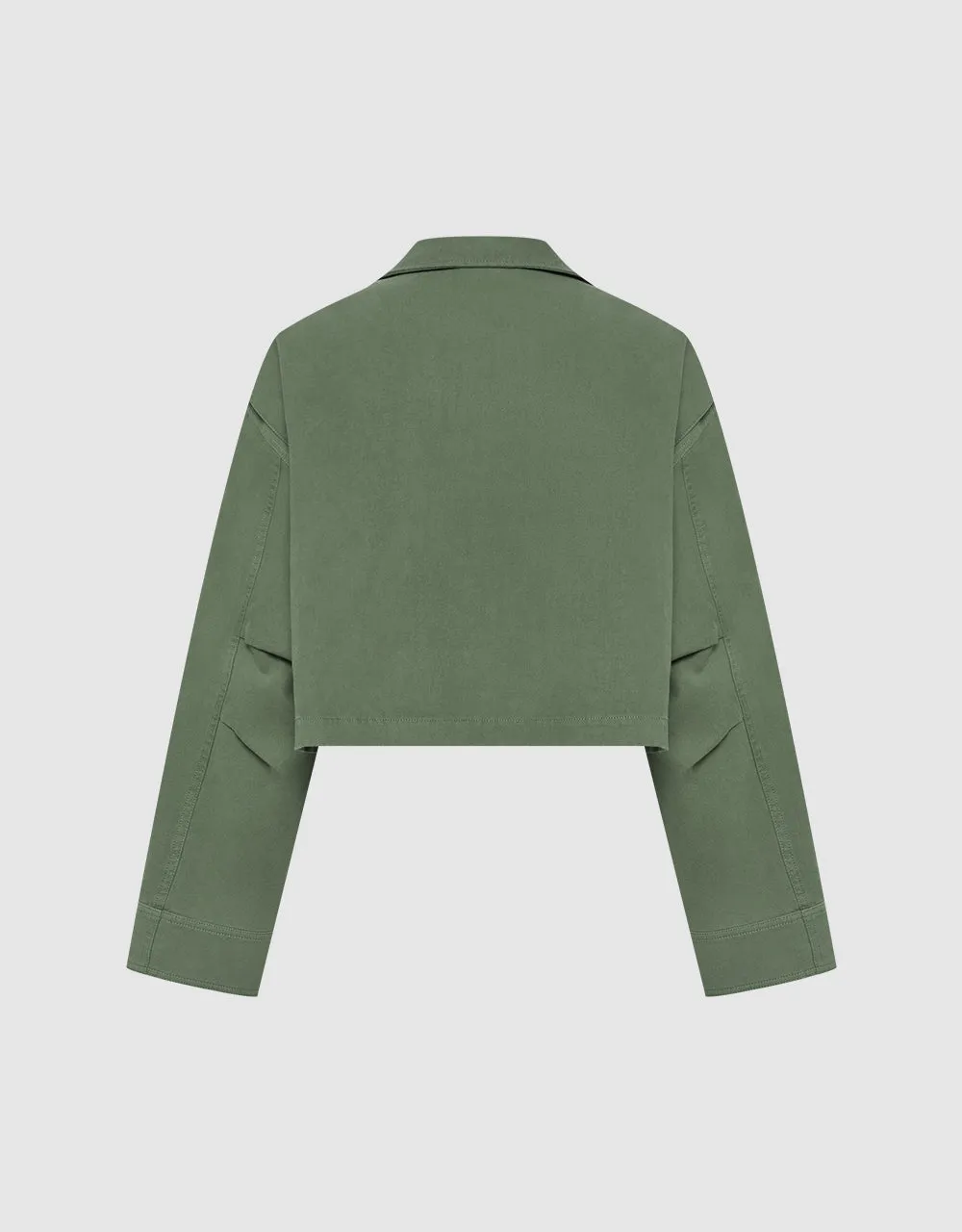 Zipper Front Straight Jacket sold by Urban Revivo product image thumbnail 5