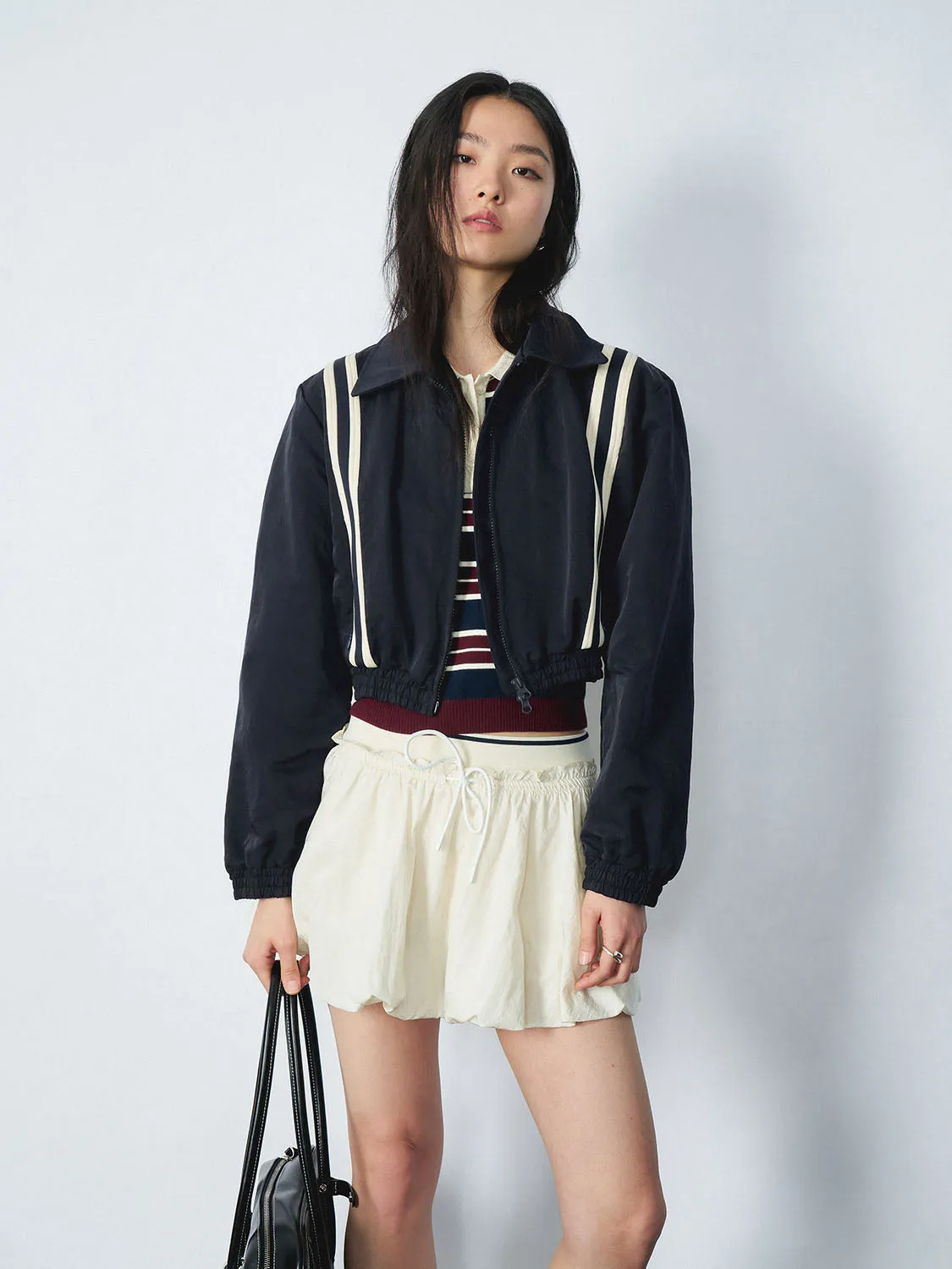 Zip Up Front Jackets sold by Urban Revivo product image thumbnail 4