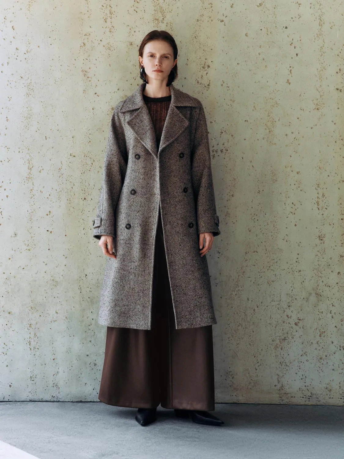 Vegan Leather Wide-Leg Pants sold by Urban Revivo product image thumbnail 4