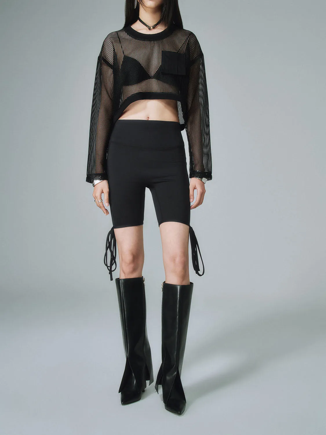 Skinny Short Leggings sold by Urban Revivo product image thumbnail 2