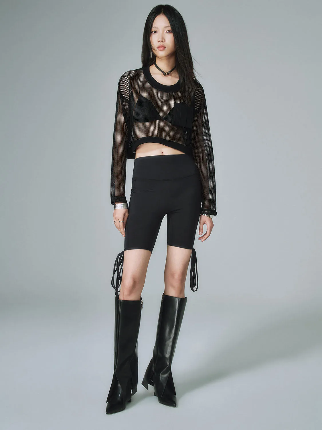 Skinny Short Leggings sold by Urban Revivo product image thumbnail 4