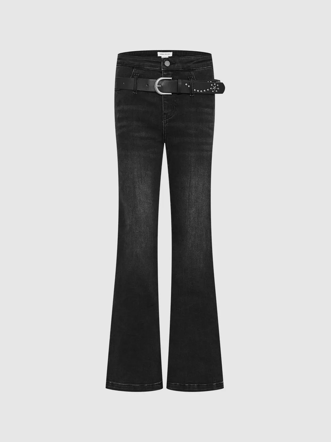 Skinny Denim Flared Jeans sold by Urban Revivo