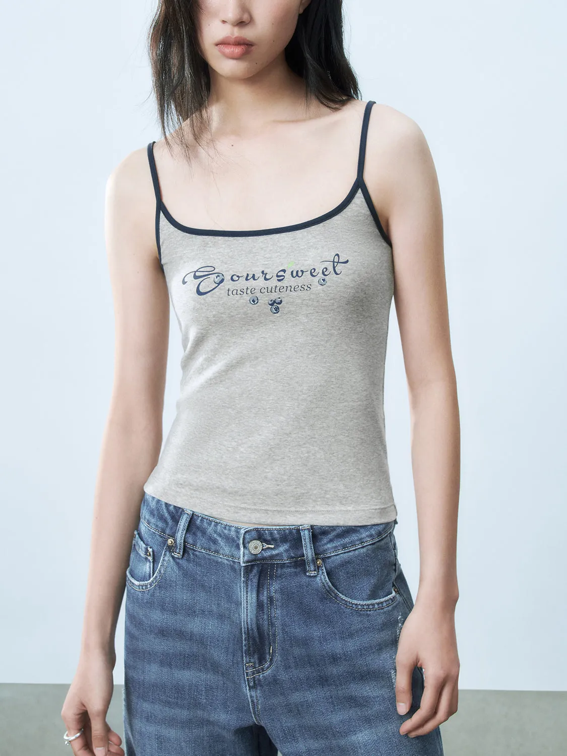 Skinny Cami Tops sold by Urban Revivo