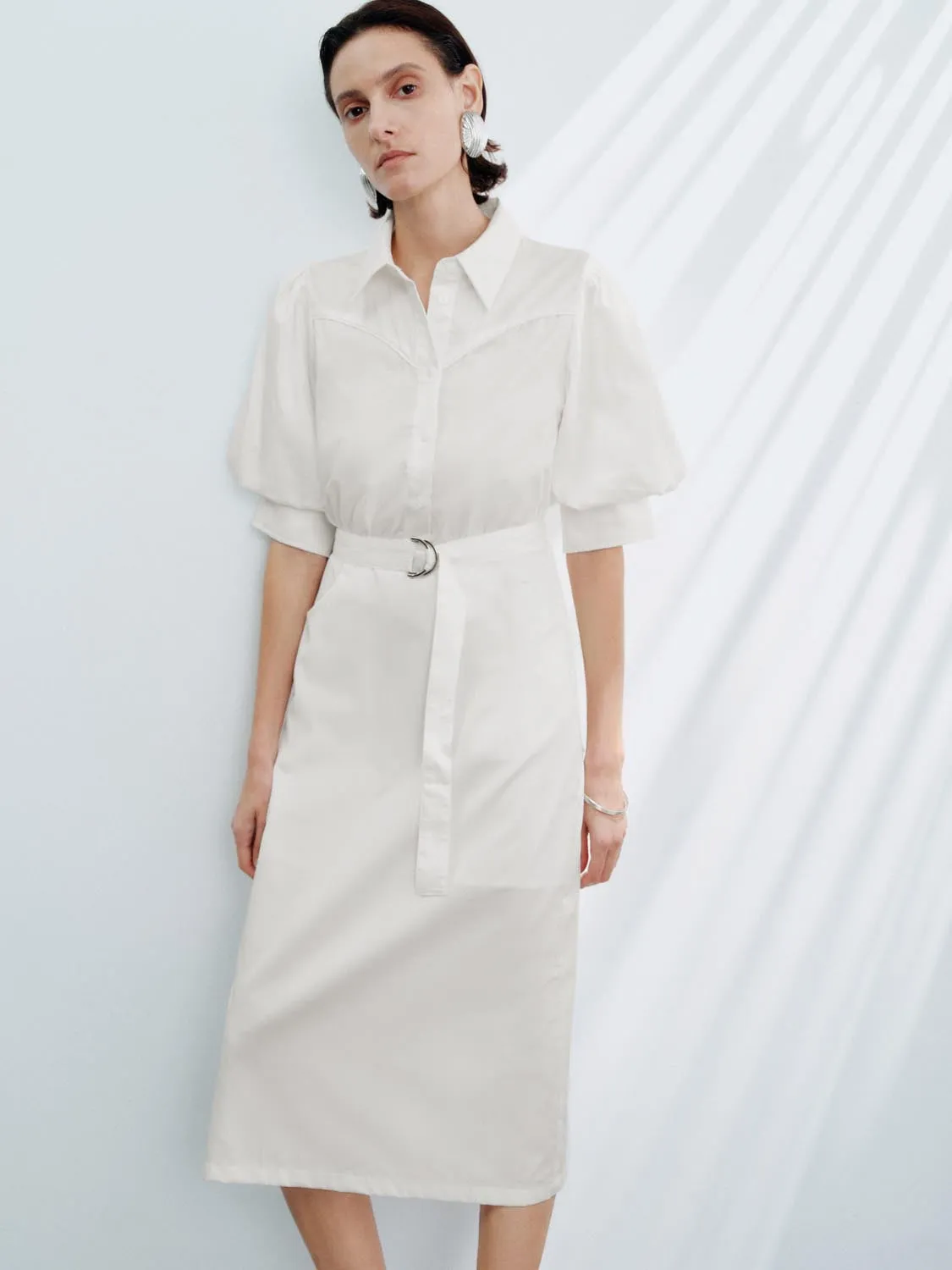 Short Sleeve Skater Dresses sold by Urban Revivo product image thumbnail 2