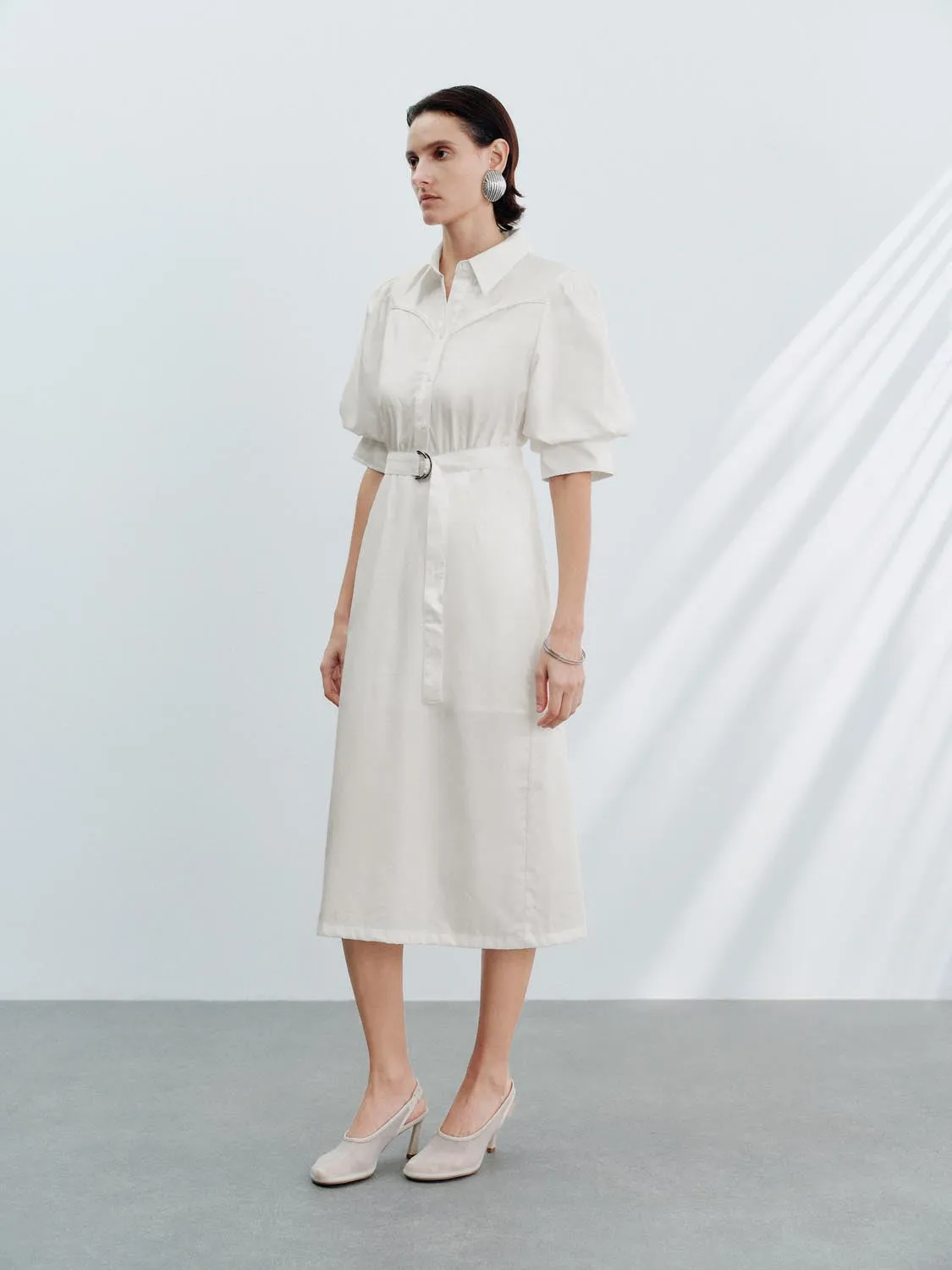 Short Sleeve Skater Dresses sold by Urban Revivo product image thumbnail 4