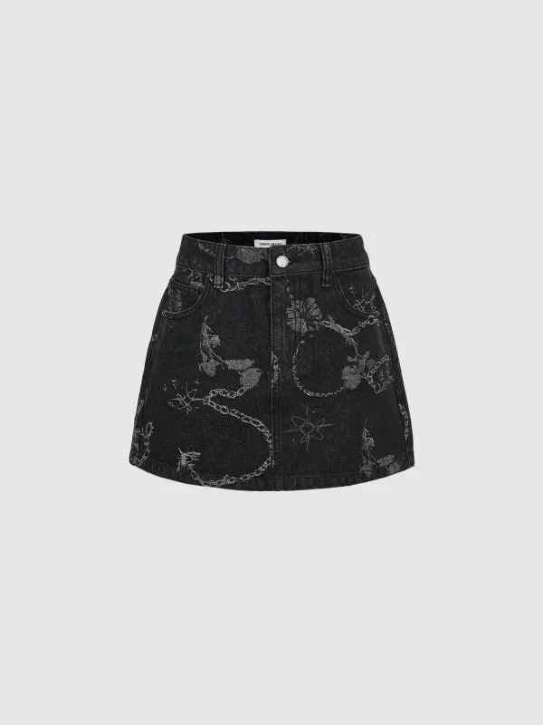 Mini Denim Skirts sold by Urban Revivo