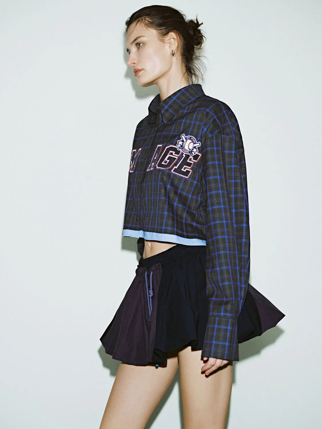 Loose Plaid Shirts sold by Urban Revivo product image thumbnail 2