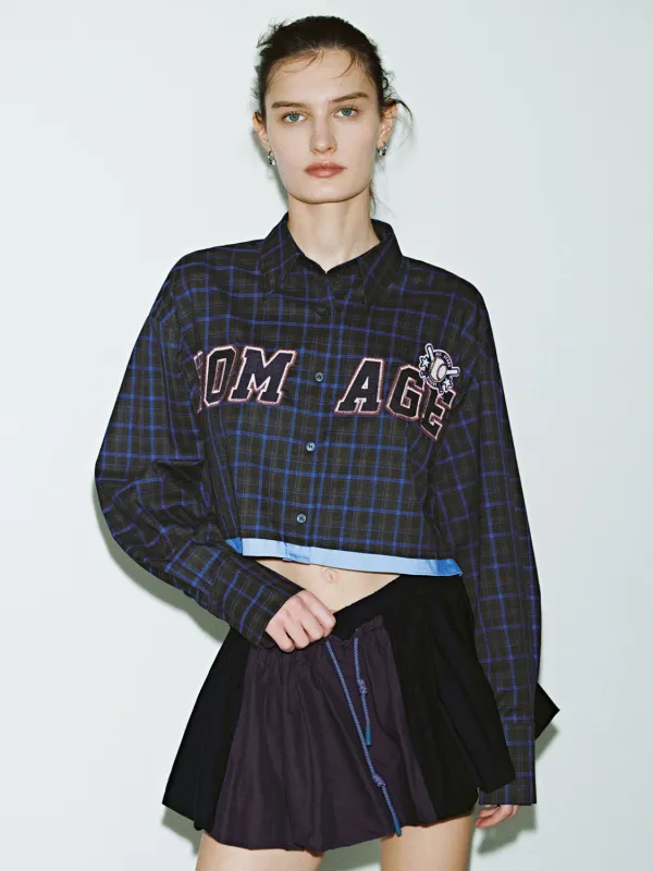 Loose Plaid Shirts sold by Urban Revivo