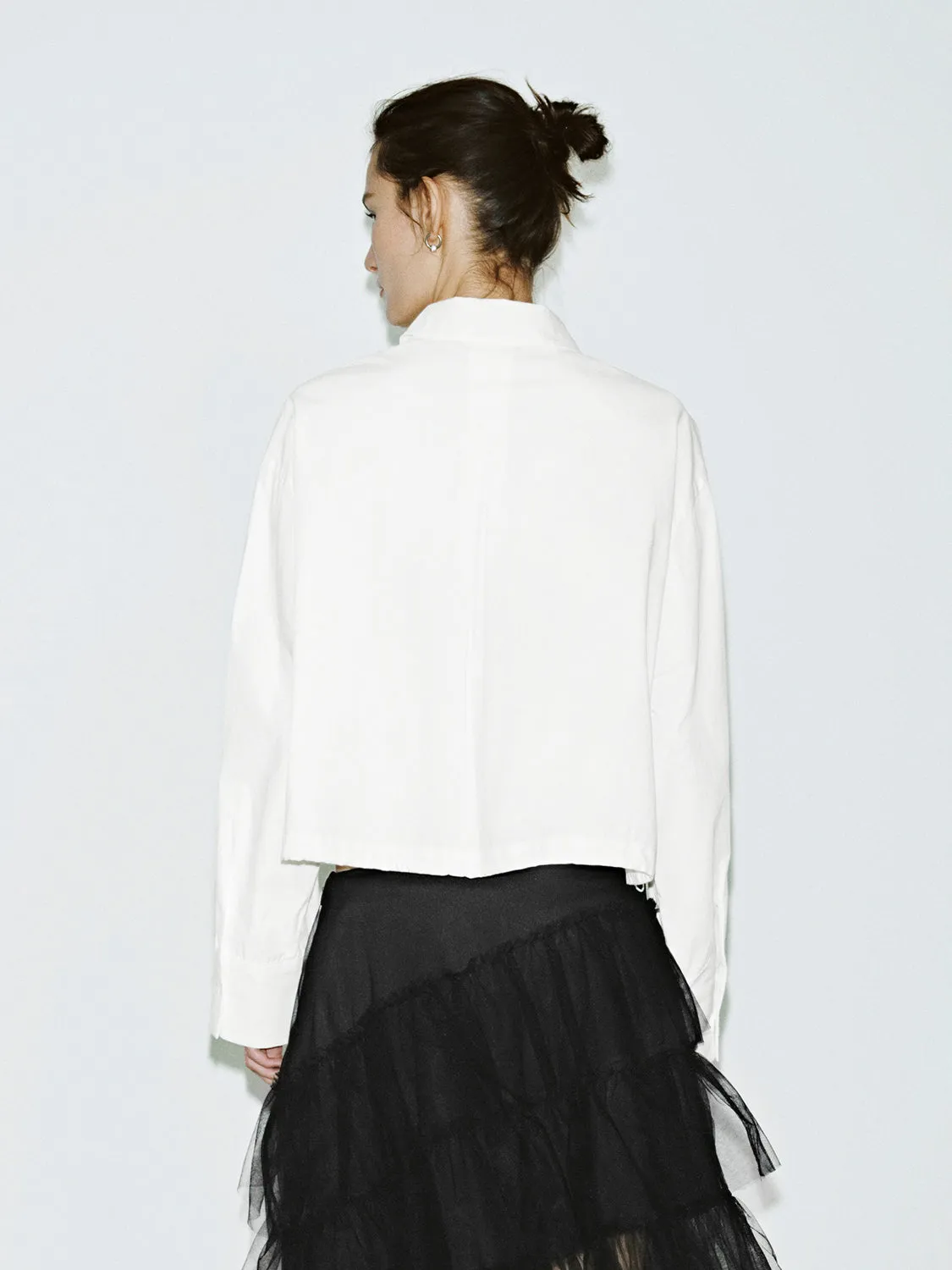 Loose Long Sleeve Shirts sold by Urban Revivo product image thumbnail 2