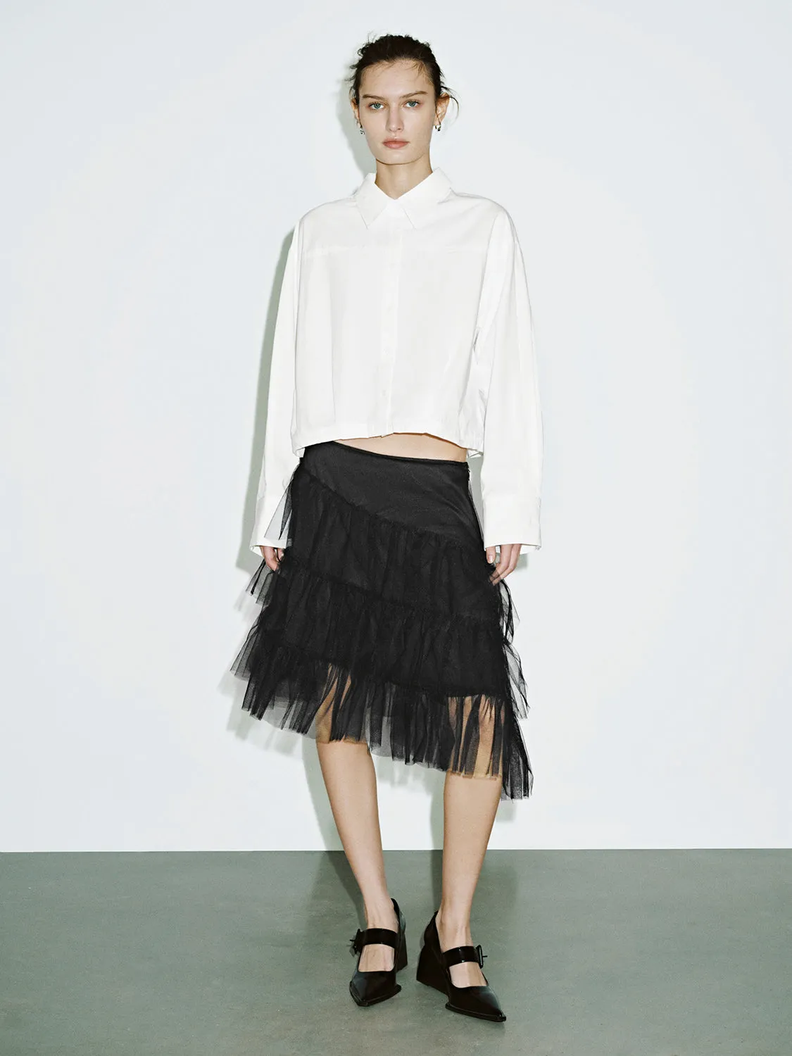 Loose Long Sleeve Shirts sold by Urban Revivo