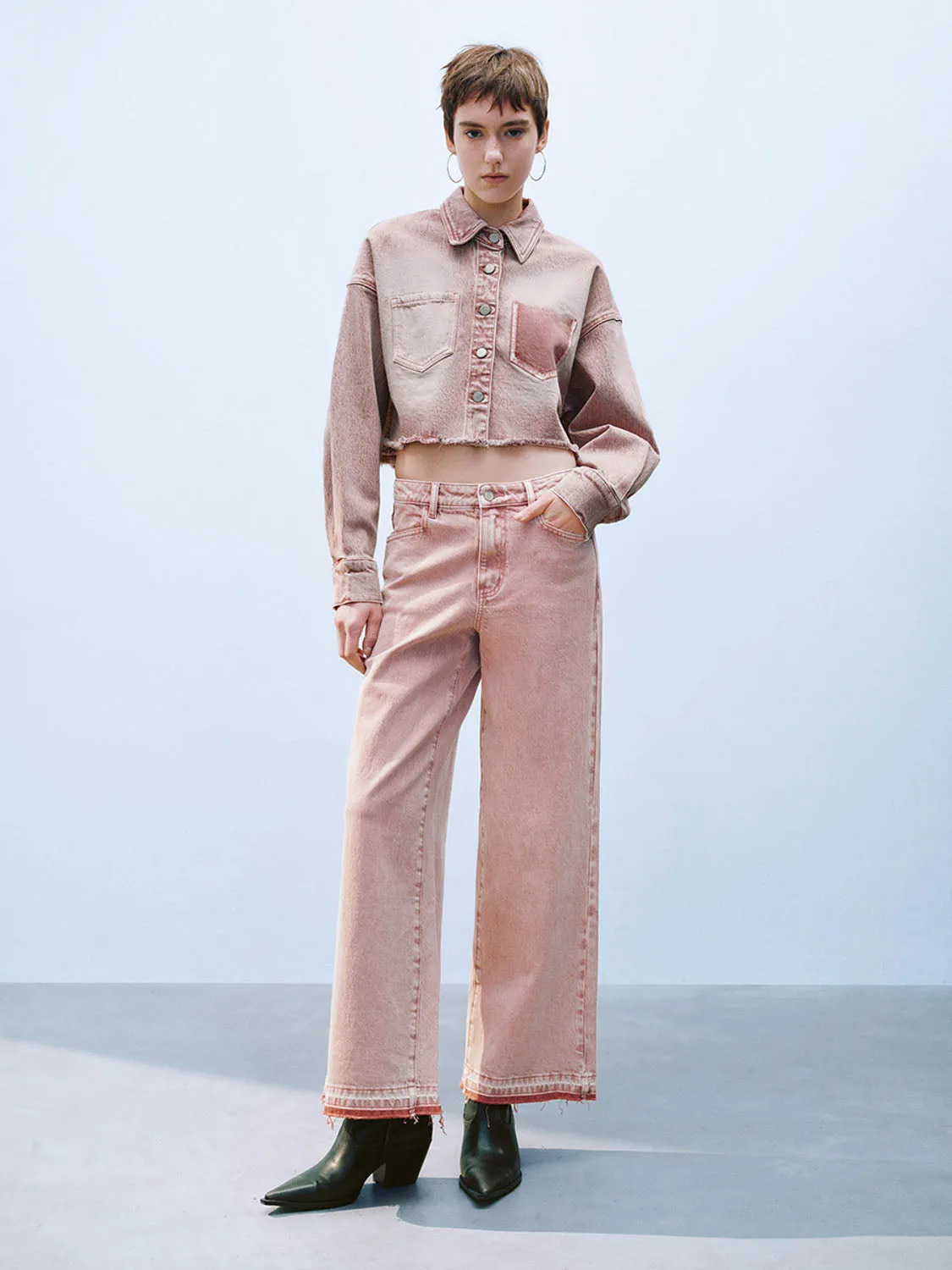 Loose Denim Shirts sold by Urban Revivo product image thumbnail 4