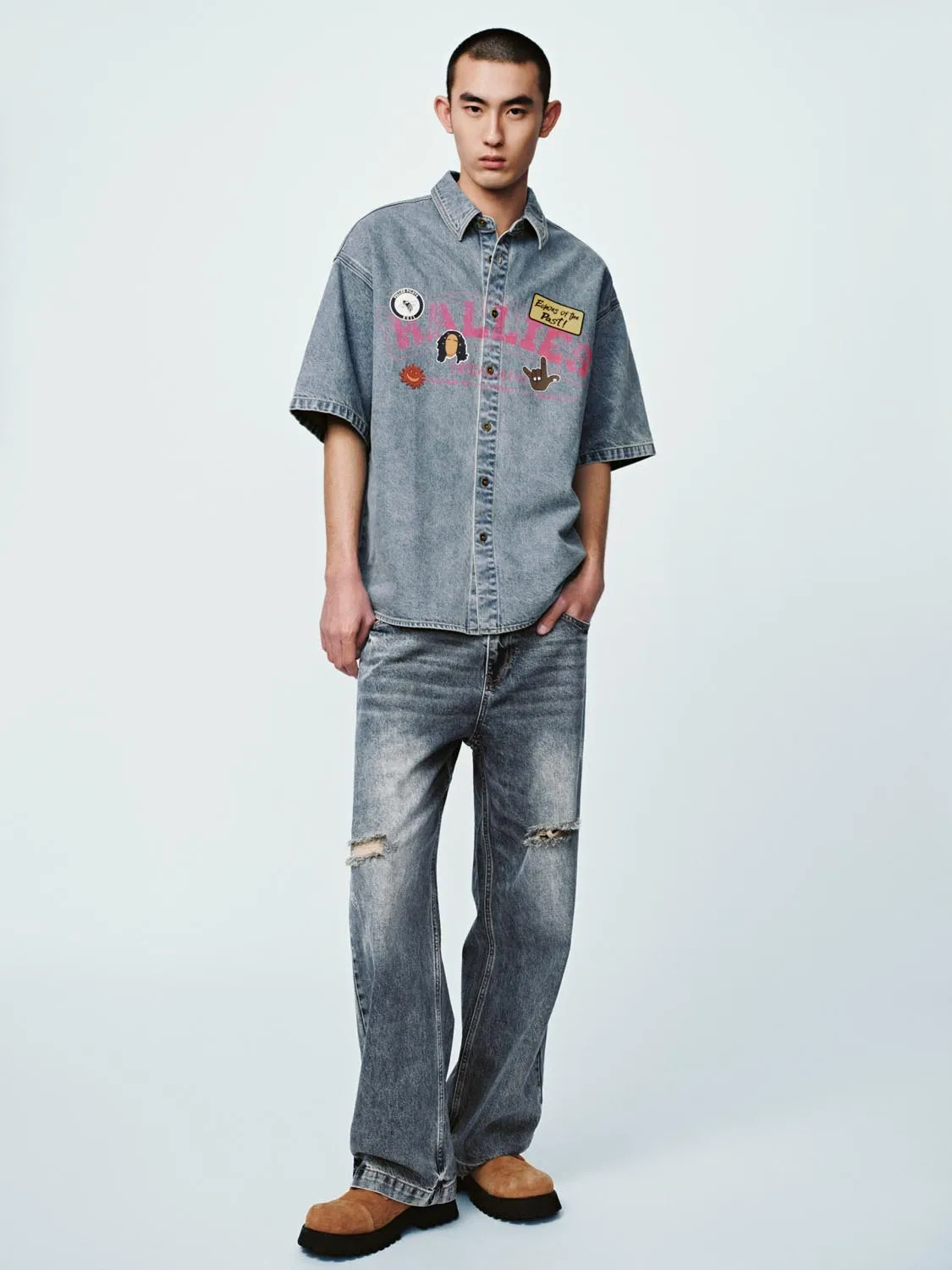 Denim Shirts sold by Urban Revivo product image thumbnail 5