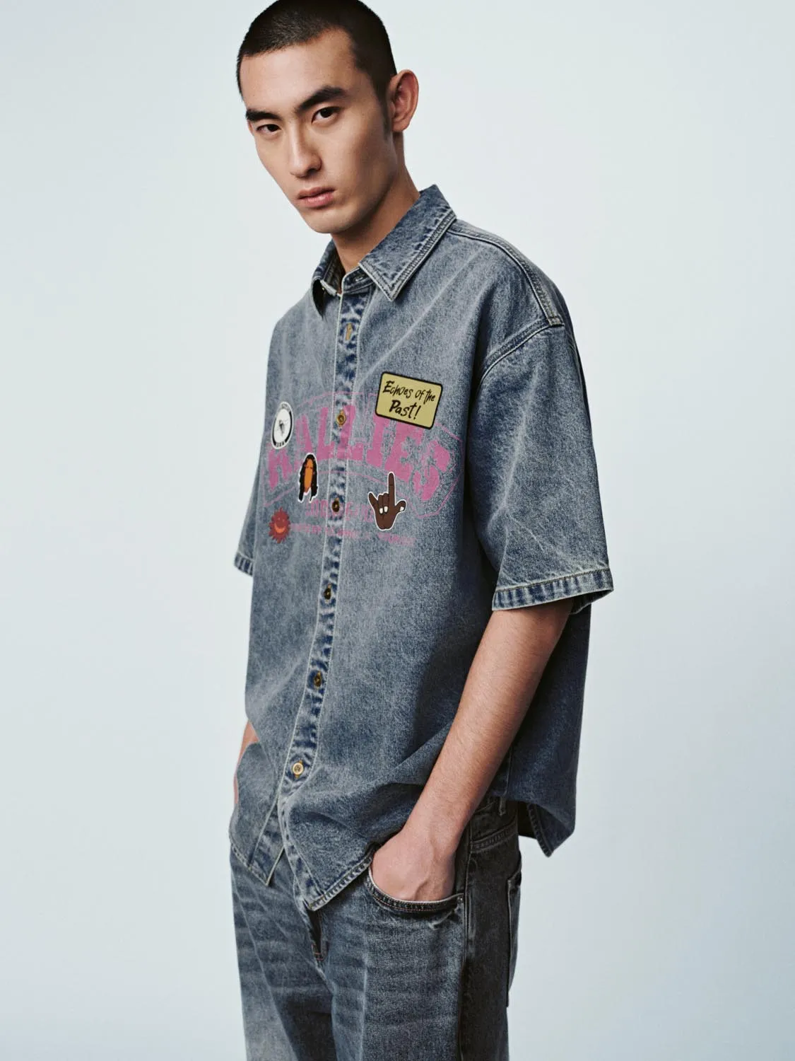 Denim Shirts sold by Urban Revivo product image thumbnail 2