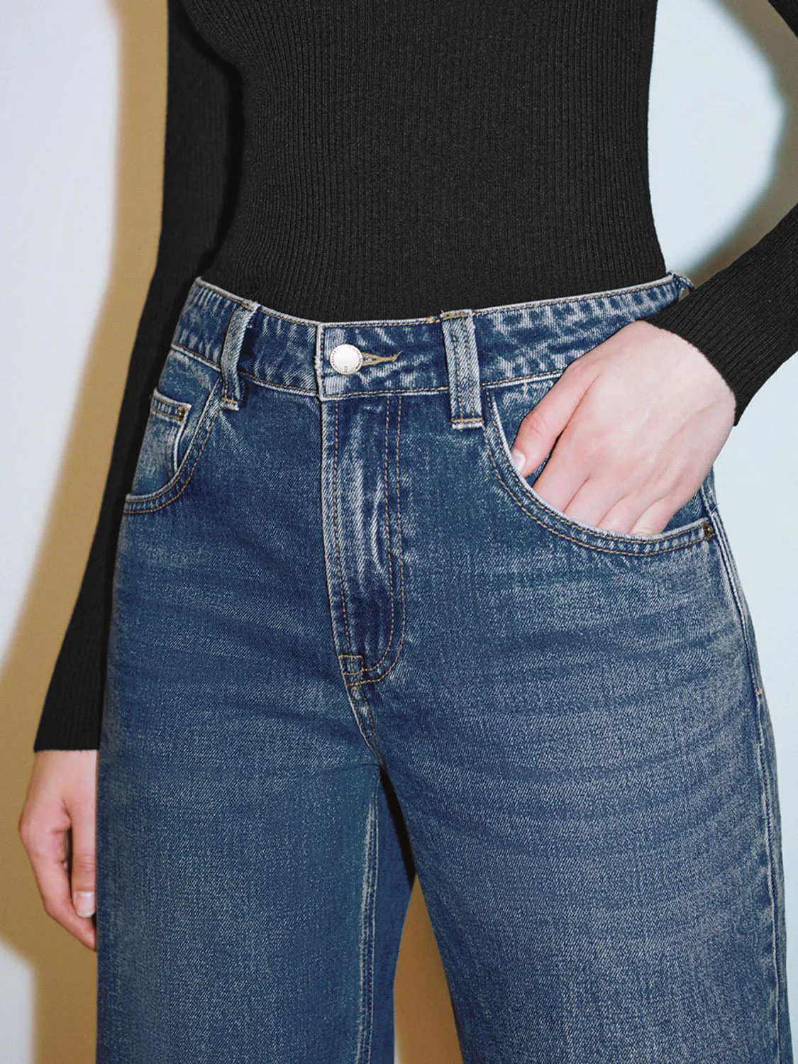 Denim Jeans sold by Urban Revivo product image thumbnail 4