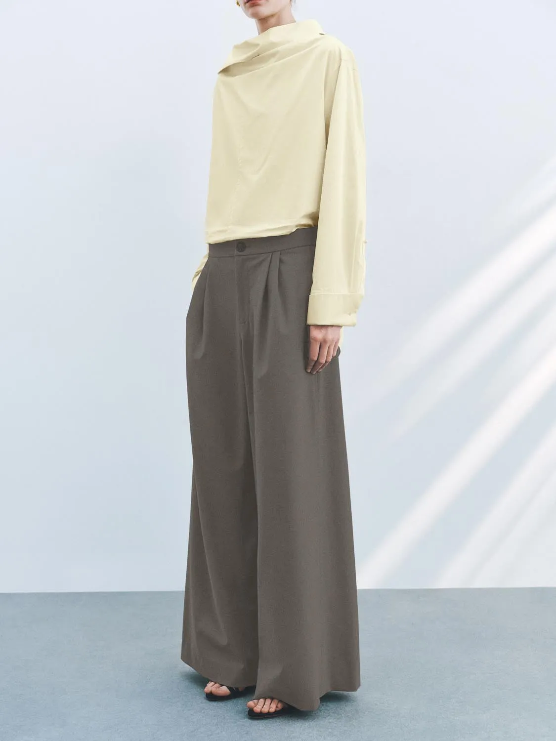 Wide-Leg Pants sold by Urban Revivo product image thumbnail 3