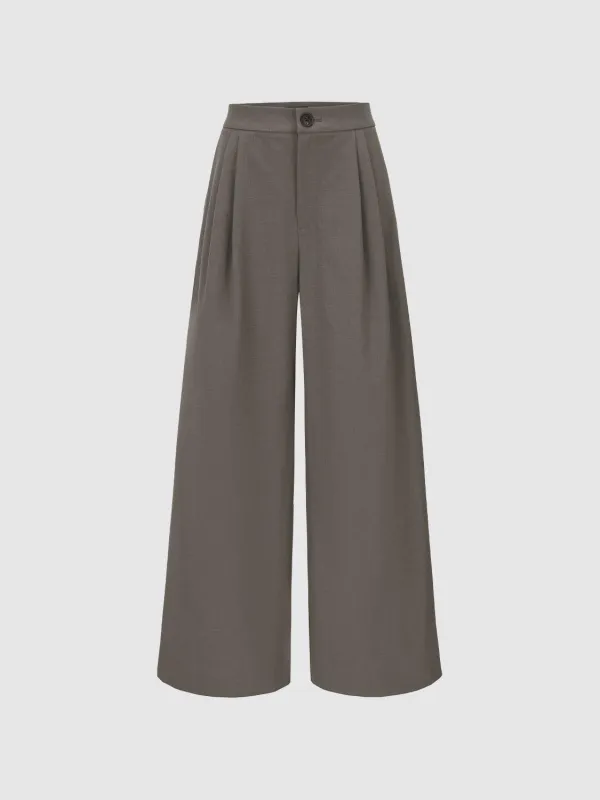 Wide-Leg Pants sold by Urban Revivo