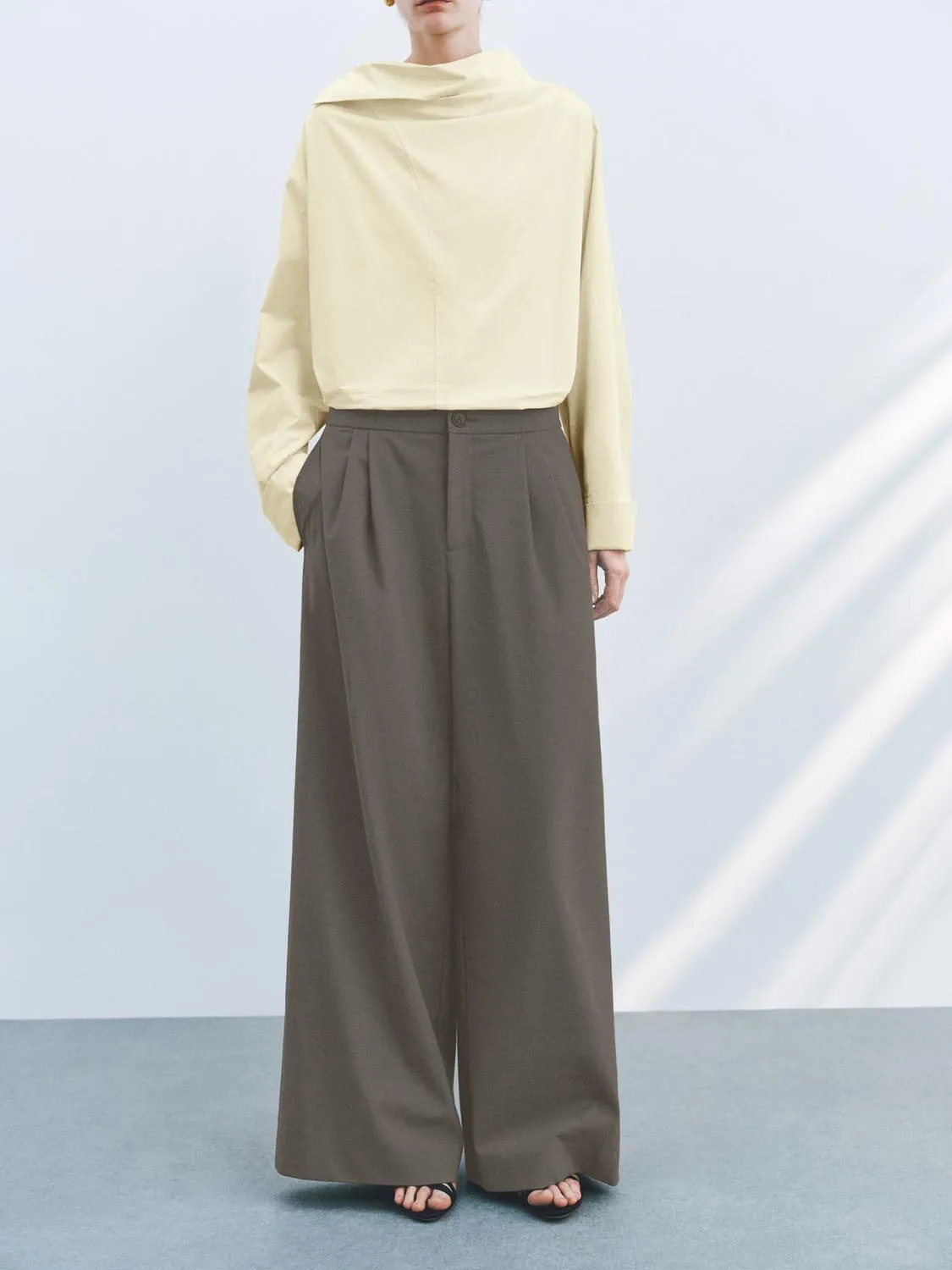 Wide-Leg Pants sold by Urban Revivo product image thumbnail 2