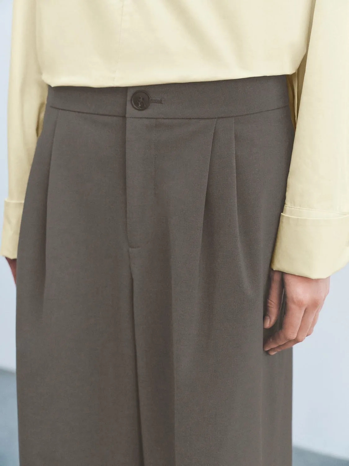 Wide-Leg Pants sold by Urban Revivo product image thumbnail 4