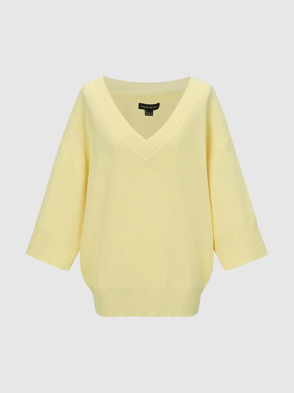 Knitted T-Shirts sold by Urban Revivo product image thumbnail 3