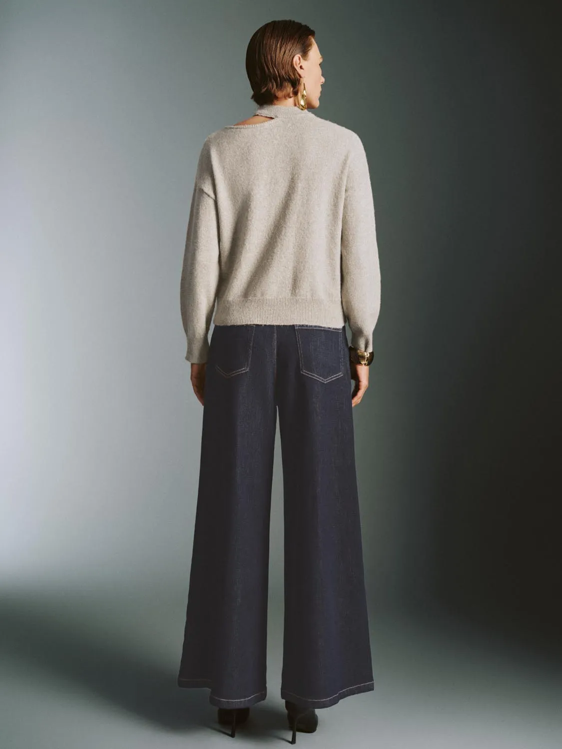 Flare Denim Jeans sold by Urban Revivo product image thumbnail 4