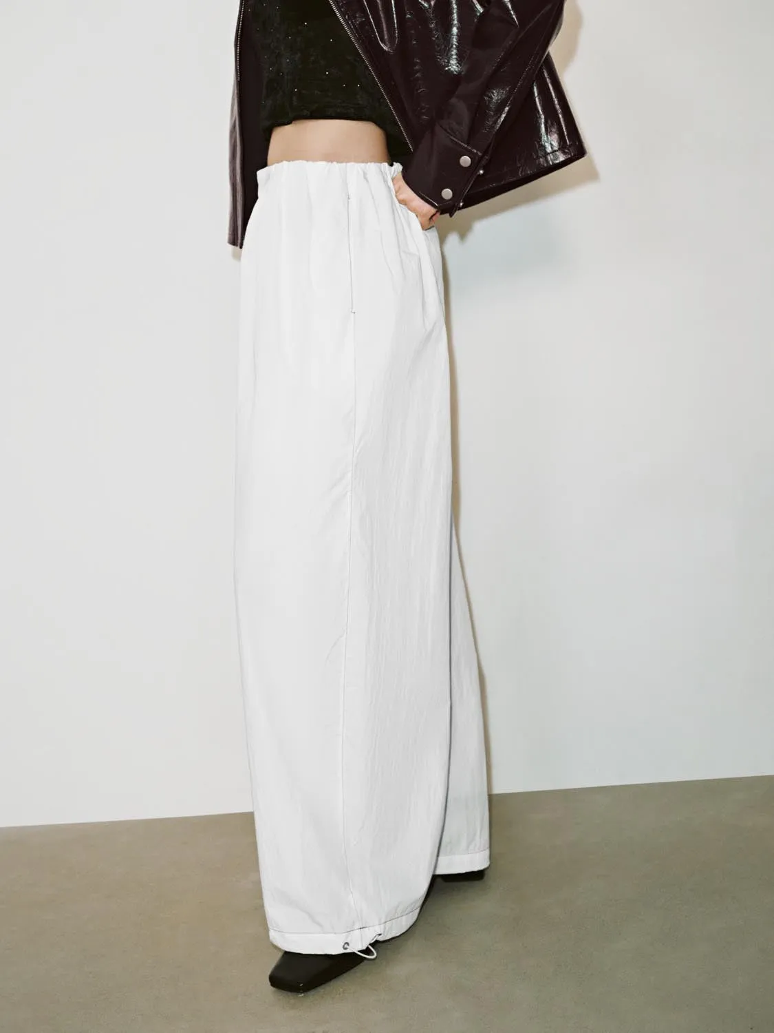Wide-Leg Pants sold by Urban Revivo product image thumbnail 3