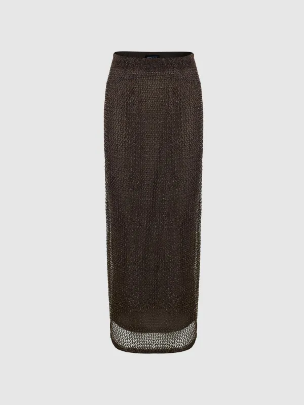Knitted Maxi Skirts sold by Urban Revivo