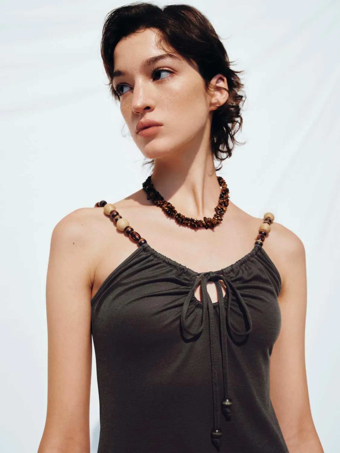 Skinny-Fit Maxi Dresses sold by Urban Revivo product image thumbnail 3