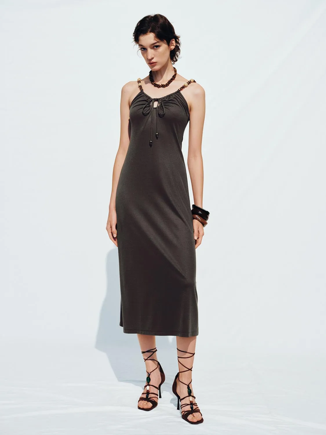 Skinny-Fit Maxi Dresses sold by Urban Revivo