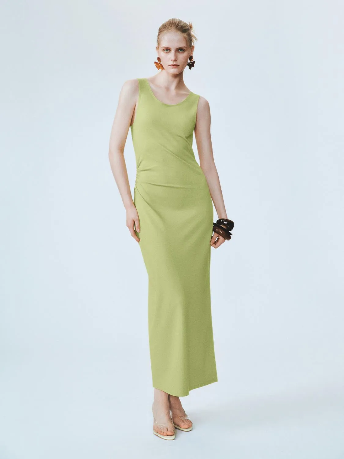 Skinny-Fit Maxi Dresses sold by Urban Revivo
