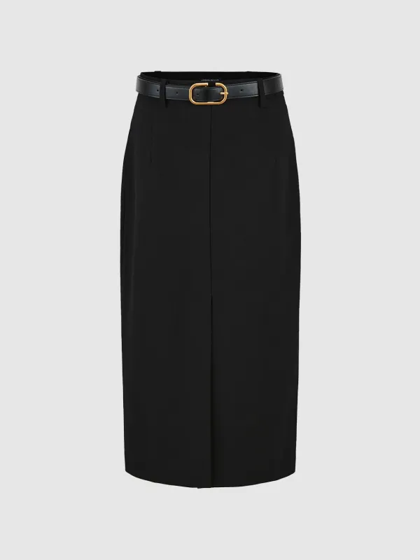 Straight Maxi Skirts sold by Urban Revivo